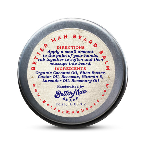 Better Man Original Beard Balm .5 oz