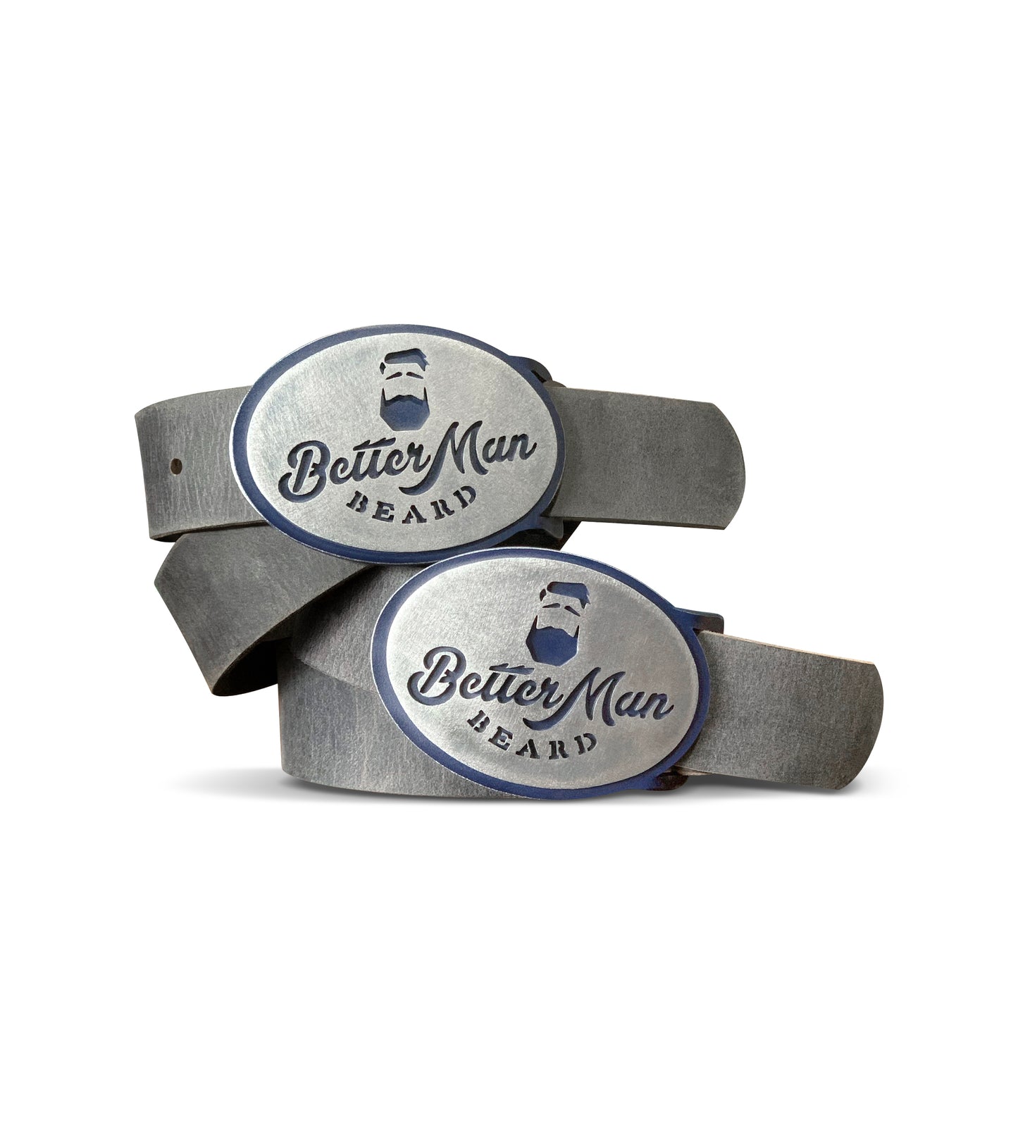 Better Man Beard Belt Buckle