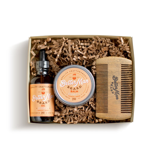 Better Man Beard Oil And Balm Kit Franky T Flavor