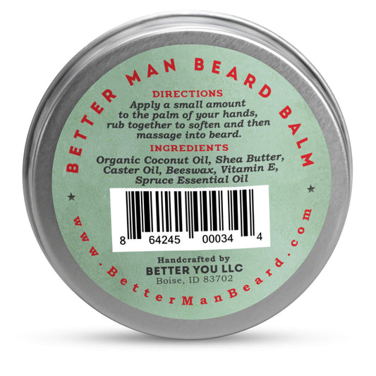 (2 oz) Spruce Beard Balm