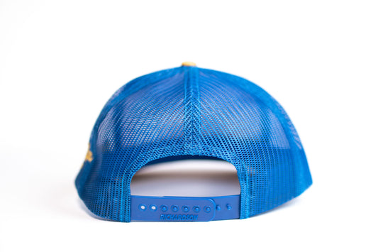 Better Man Beard Logo Hat Biscuit And True Blue