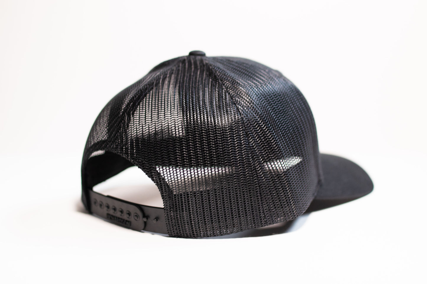 Better Man Beard Logo Hat Black Hat With White Logo