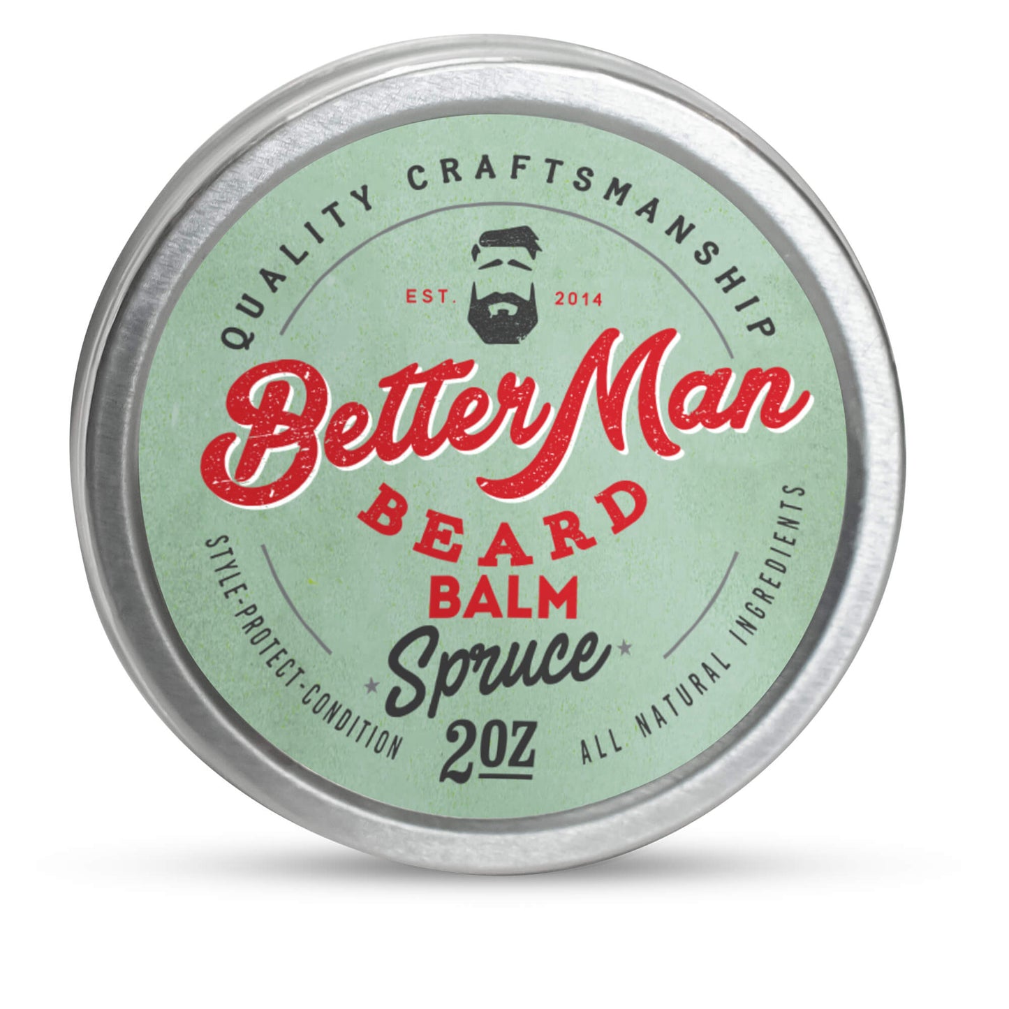 (2 oz) Spruce Beard Balm