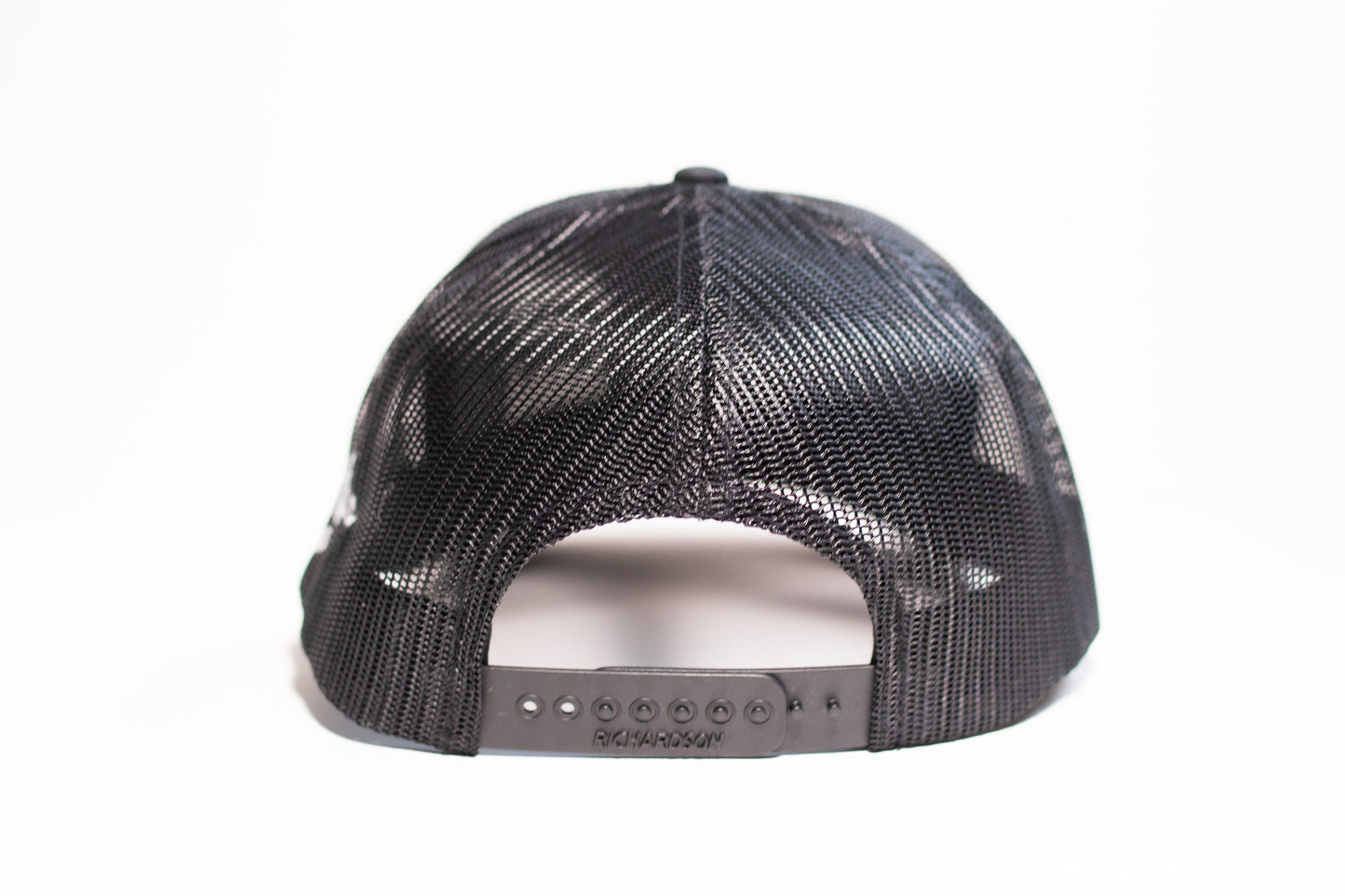 Better Man Beard Logo Hat Black Hat With White Logo